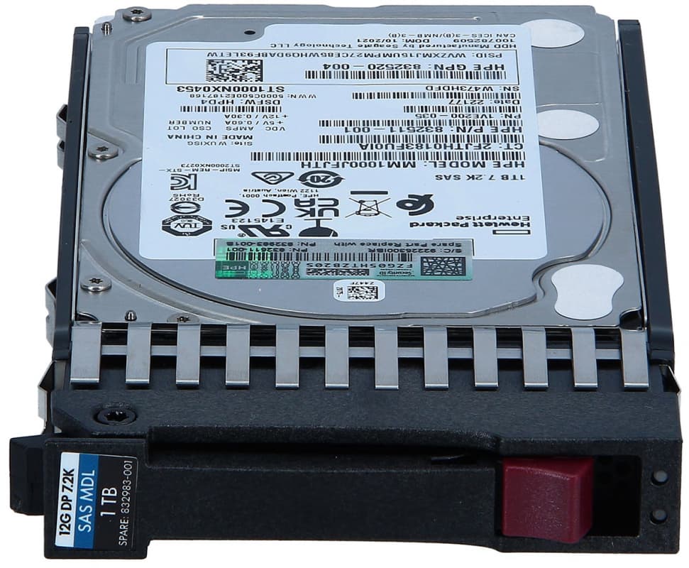 Жесткий диск HP 832983-001 1Tb 7200 SAS 2,5" HDD