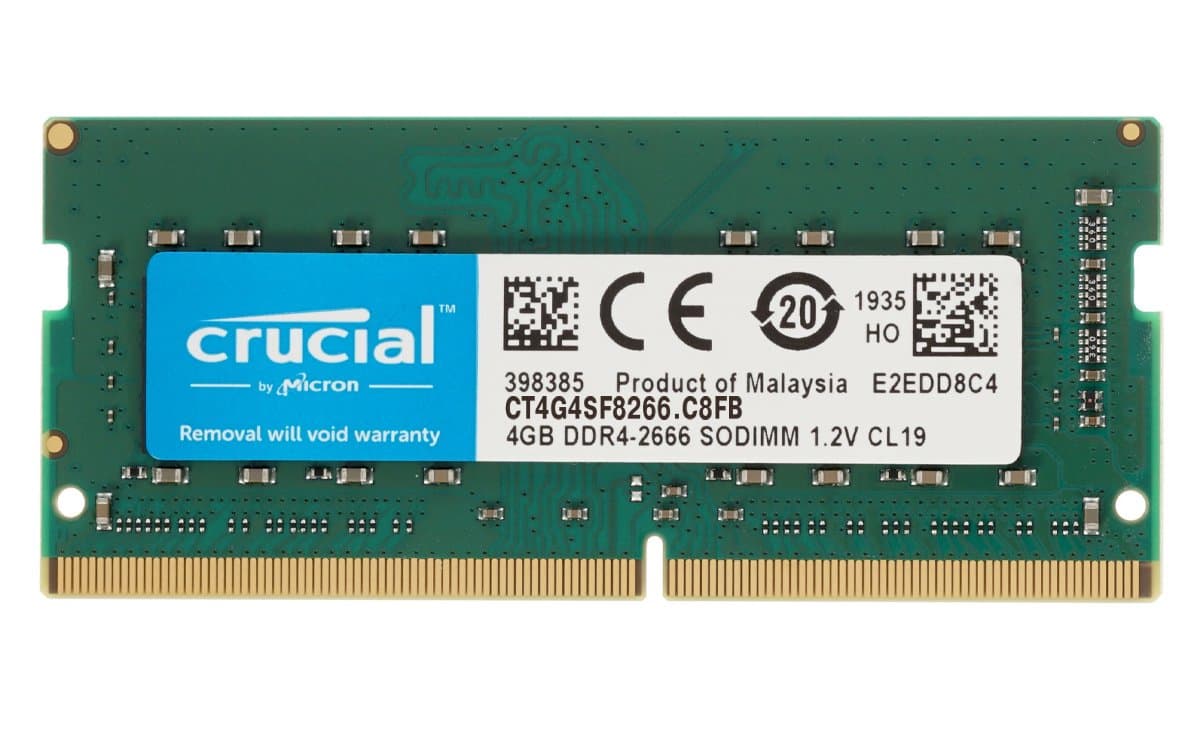 Оперативная память Crucial DDRIV 4Gb CT4G4SF8266.C8FB