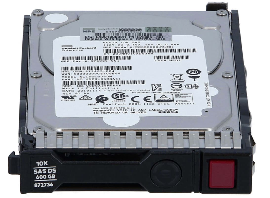 Жесткий диск HP 872736-001 600Gb 10000 SAS 2,5" HDD