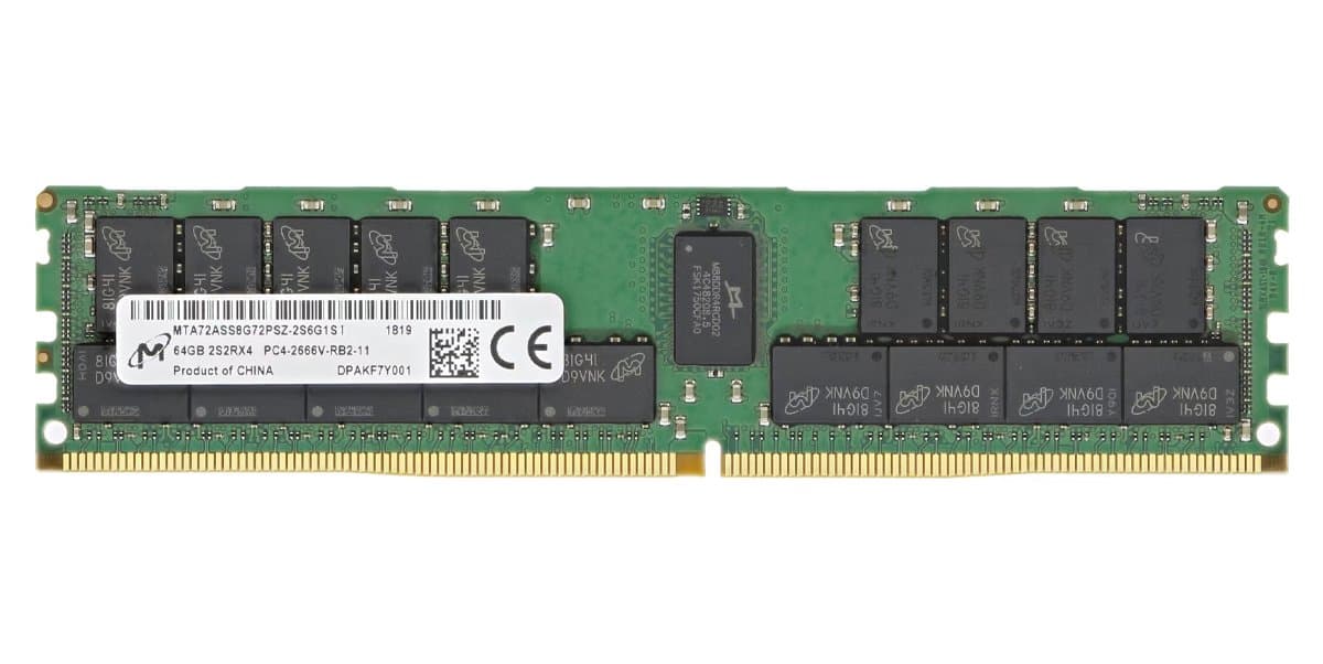  Micron DDRIV 64Gb MTA72ASS8G72PSZ-2S6G1SI            