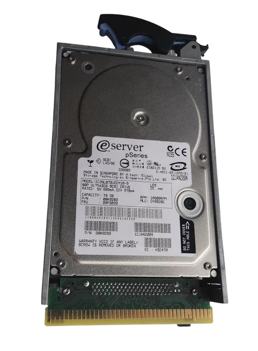 Жесткий диск IBM 73Gb 10000 U320SCSI 3.5" HDD 08K0283