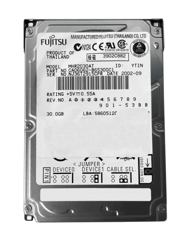 Жесткий диск Fujitsu CA06062-B65300C1 30Gb 4200 IDE 2,5" HDD