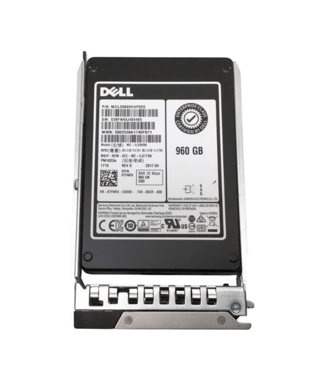 Жесткий диск Dell 07FNRX 960Gb SAS 2,5" SSD