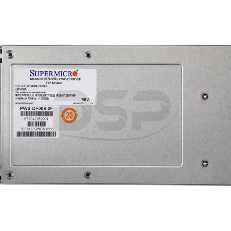 Модуль вентиляторов SuperMicro PWS-DF006-2F