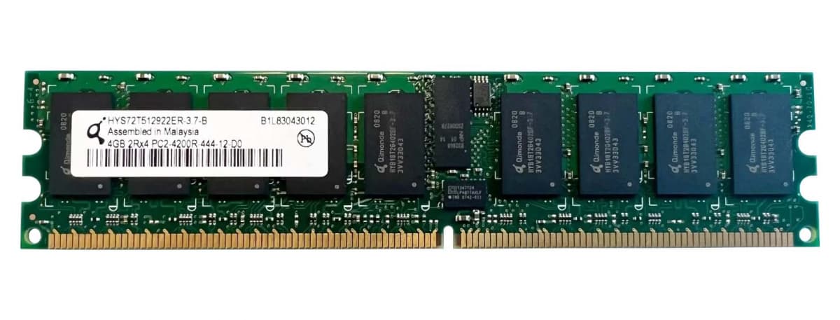 Оперативная память Qimonda HYS72T512922ER-3.7-B DDRII 4Gb