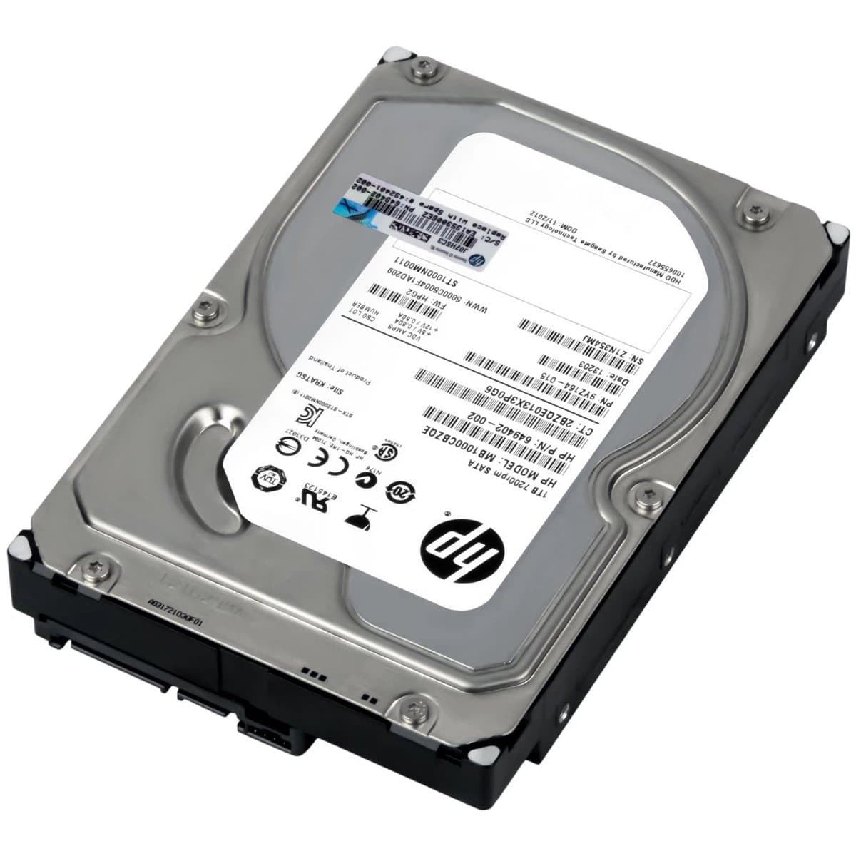 Жесткий диск HP 1Tb 7200 SATAII 3.5" HDD MB1000CBZQE