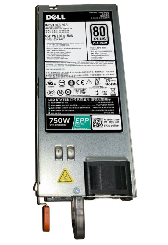 Резервный Блок Питания Dell 9K04T 750W