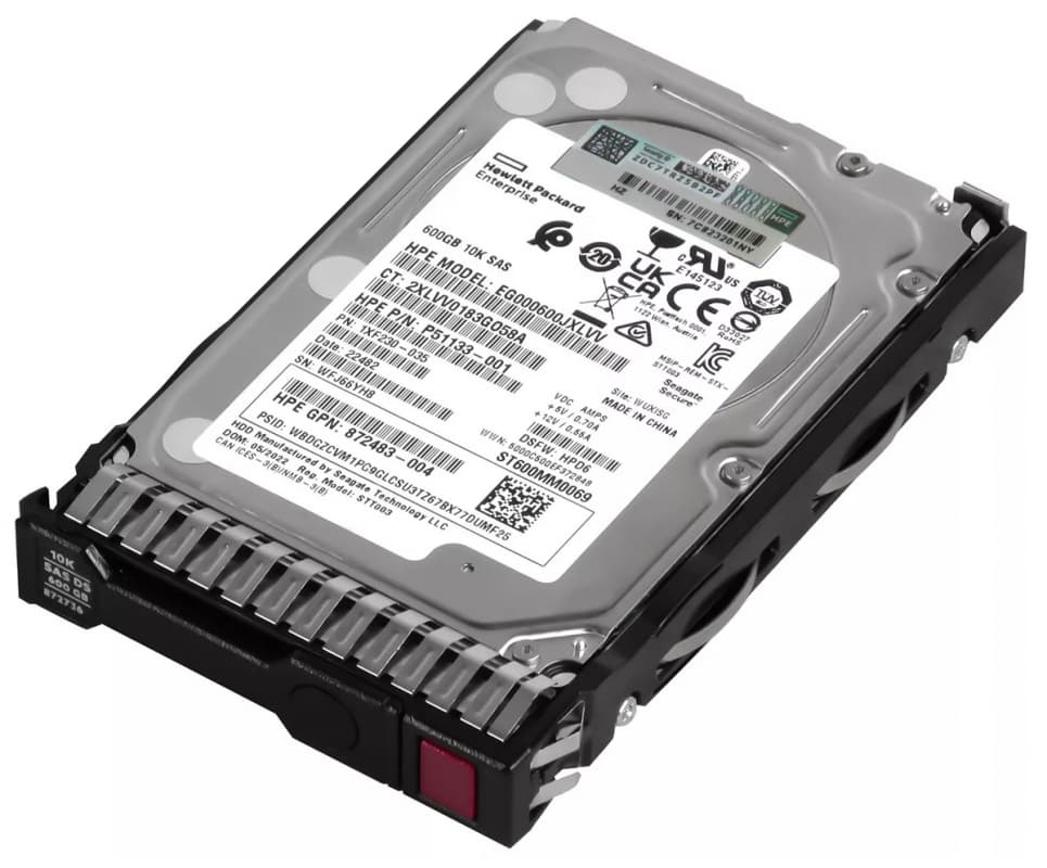 Жесткий диск HP EG000600JXLVV 600Gb SAS 2,5" HDD