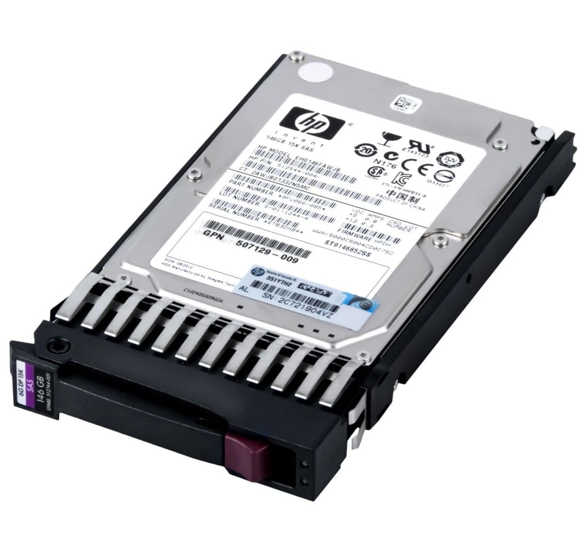 Жесткий диск HP 146Gb 15000 SAS 2.5" HDD 512544-004