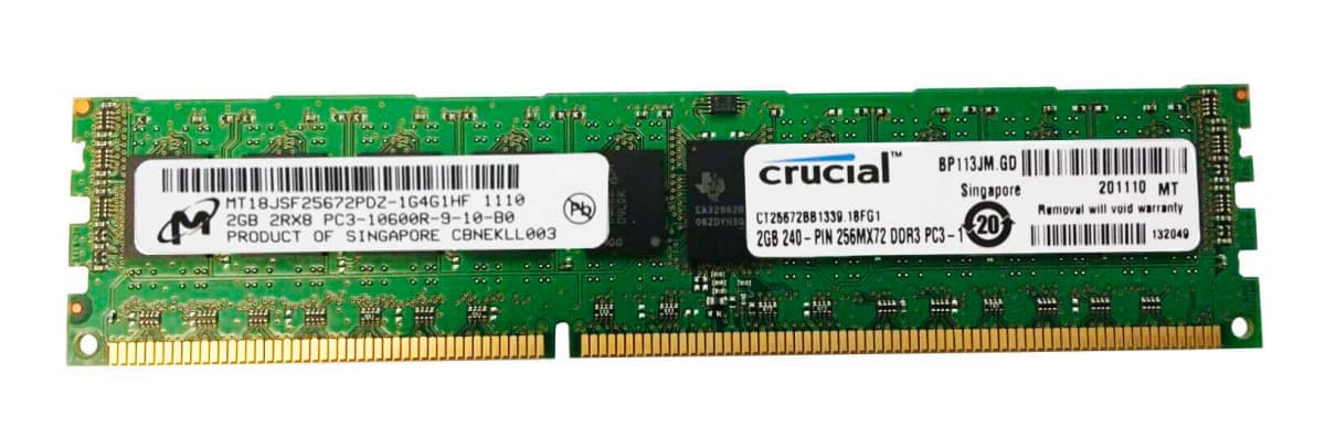 Оперативная память Crucial CT25672BB1339 DDRIII 2Gb