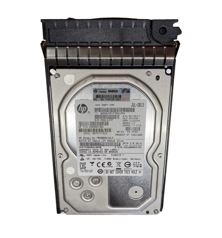 Жесткий диск HP 611816-B21 2Tb 7200 SATAII 3.5" HDD