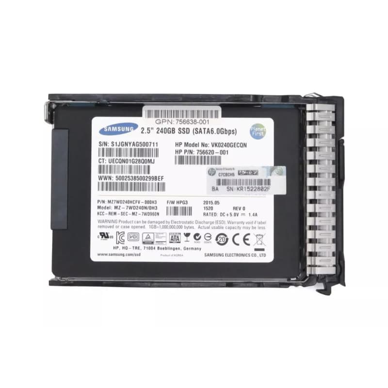 Жесткий Диск HP 756620-001 240Gb SATAII 2.5" SSD