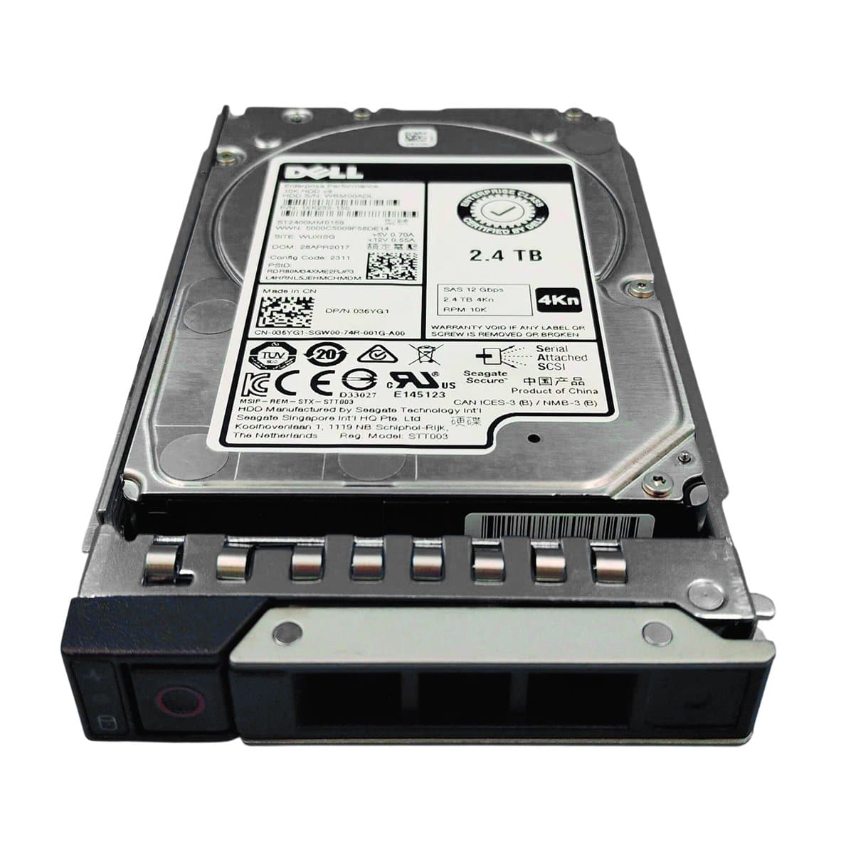 Жесткий диск Dell 2,4Tb 10000 SAS 2.5" HDD 36YG1