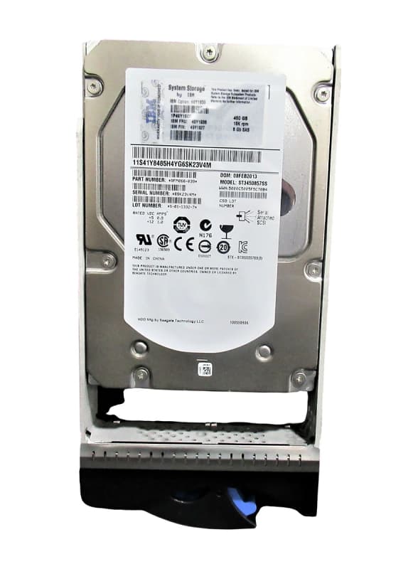Жесткий диск IBM 49Y1900 450Gb 15000 SAS 3,5" HDD