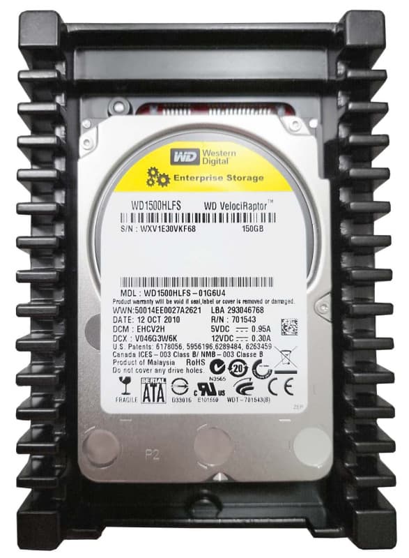 Жесткий диск Western Digital WD1500HLFS 150Gb  SATAII 2,5" HDD