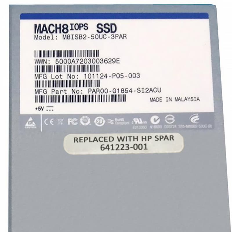 Жесткий Диск HP 641223-001 50Gb SATA 2.5" SSD