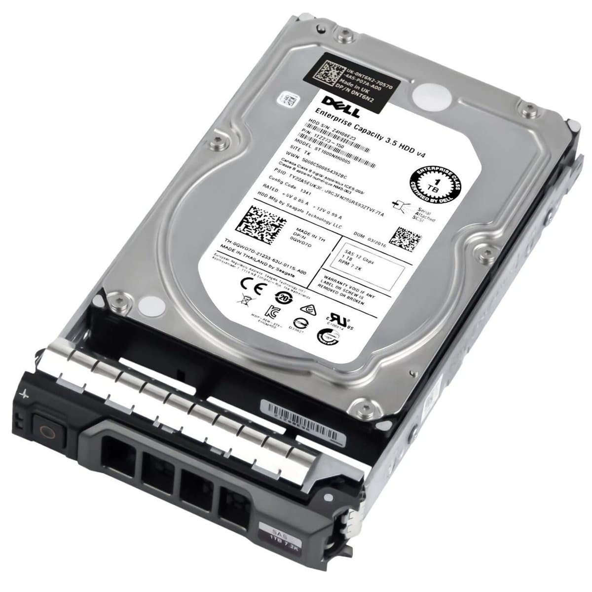 Жесткий диск Dell 1Tb 7200 SAS 3.5" HDD NT6N2