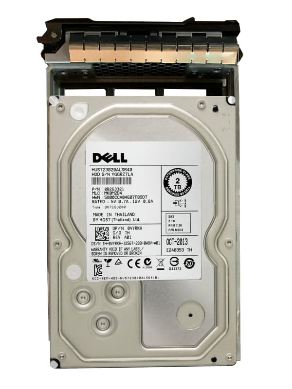 Жесткий диск Dell 0B26321 2Tb 7200 SAS 3,5" HDD