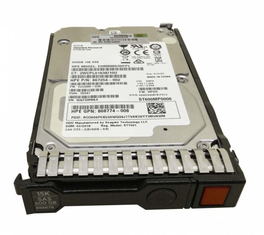 Жесткий диск HP 868678-001 600Gb 15000 SAS 2,5" HDD