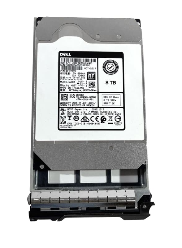 Жесткий диск Dell 0F27399 8TB SAS 3.5" HDD