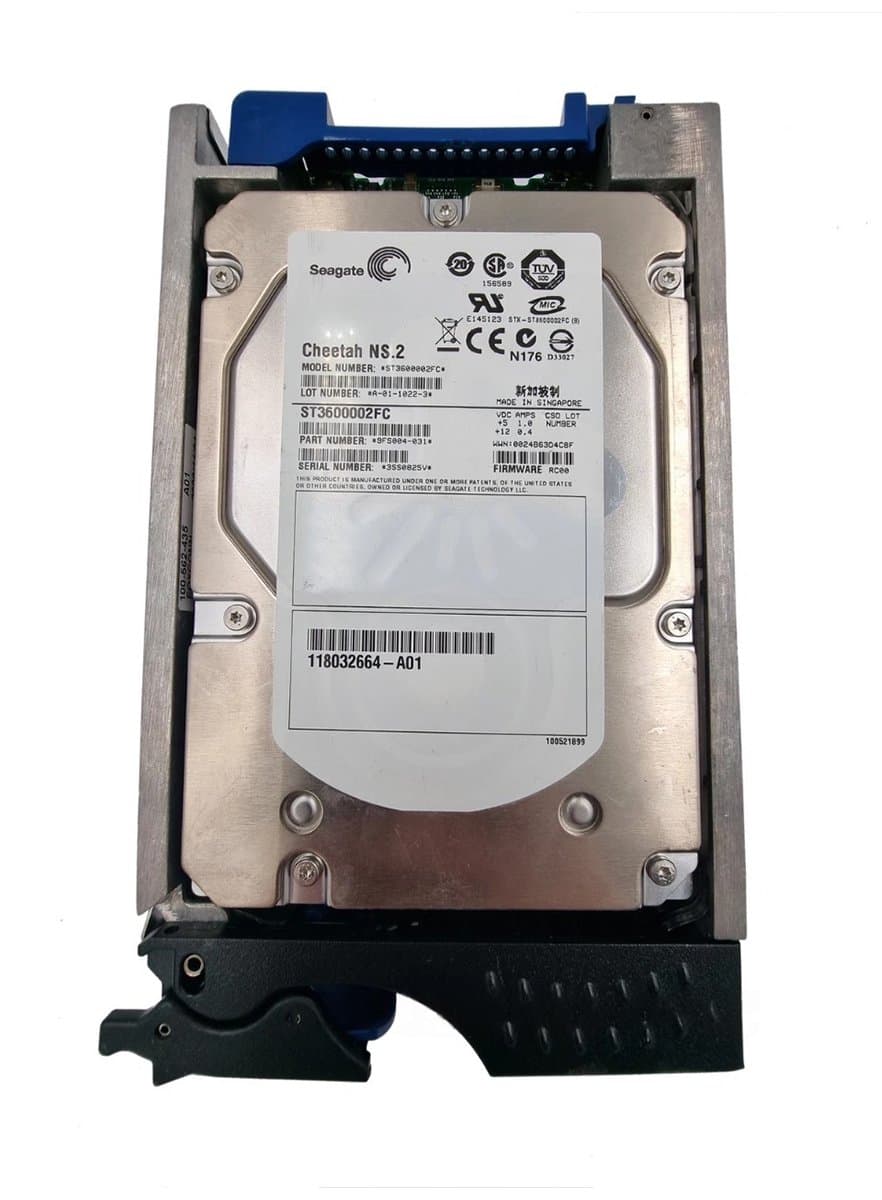 EMC EMC 600Gb 10000 Fibre Channel 3.5" HDD 005049894