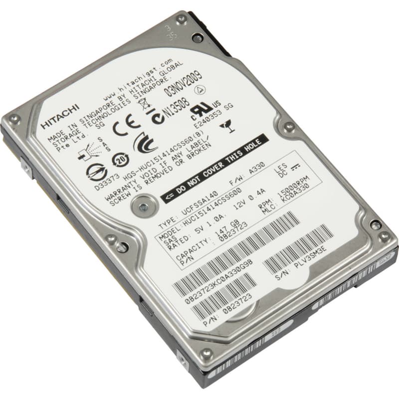 Жесткий диск Hitachi 0B23723 147Gb  SAS 2,5" HDD