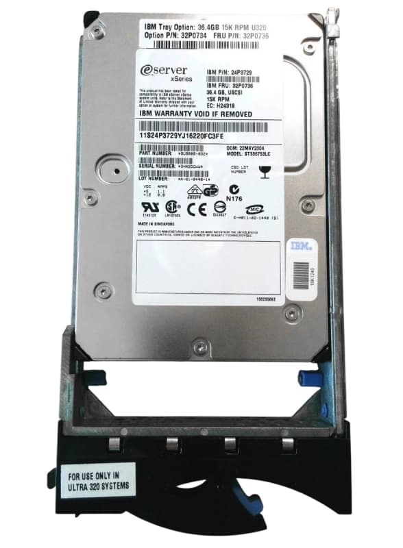 Жесткий диск IBM 9U9006-032 36,4Gb 15000 U320SCSI 3.5" HDD