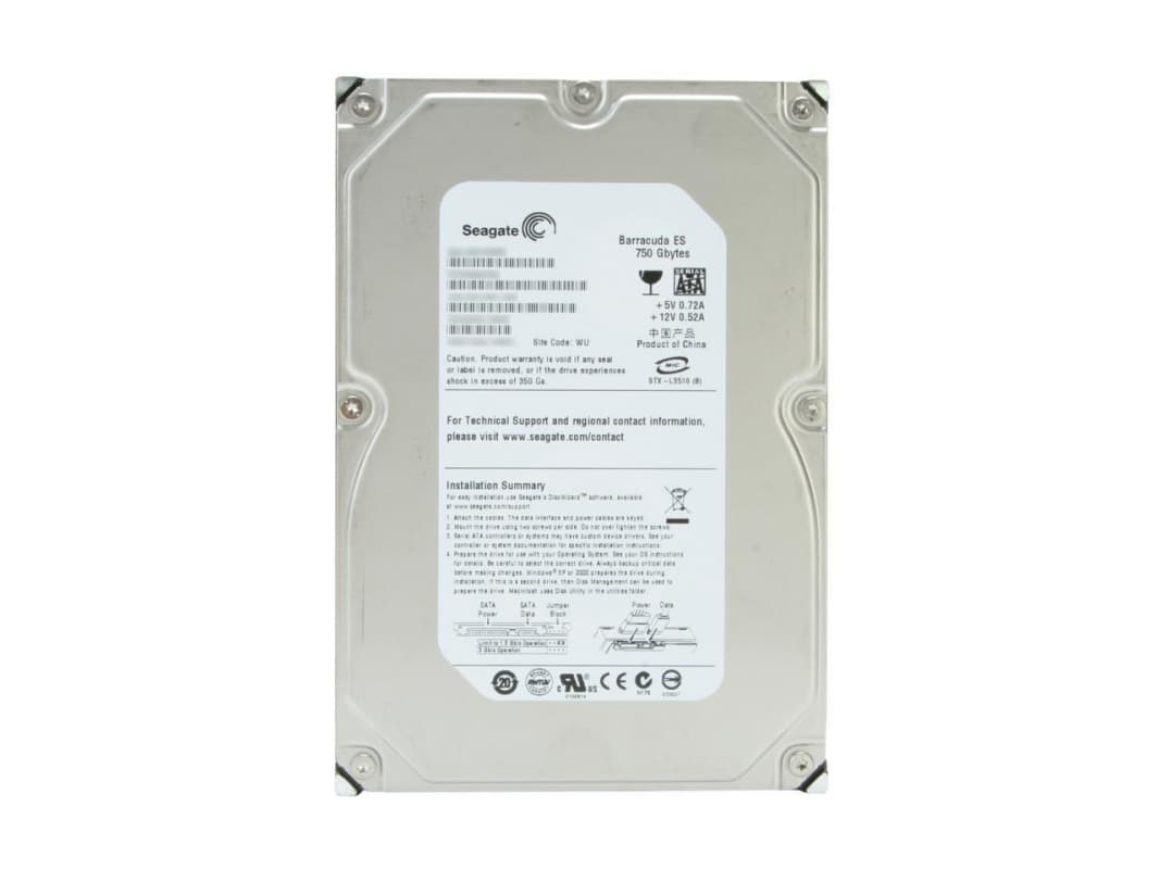 Жесткий диск Seagate ST3750641NS 750Gb  SATAII 3,5" HDD