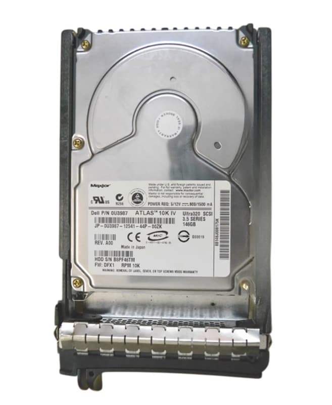 Жесткий диск Dell 0U3987 146Gb  U320SCSI 3.5" HDD