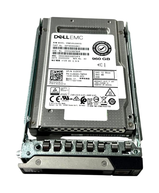 Жесткий диск Dell 0JDK40 960Gb SAS 2,5" SSD
