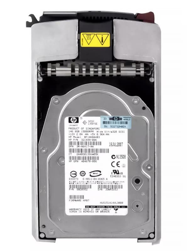 Жесткий диск HP BF1468A4B3 146,8Gb  U320SCSI 3.5" HDD