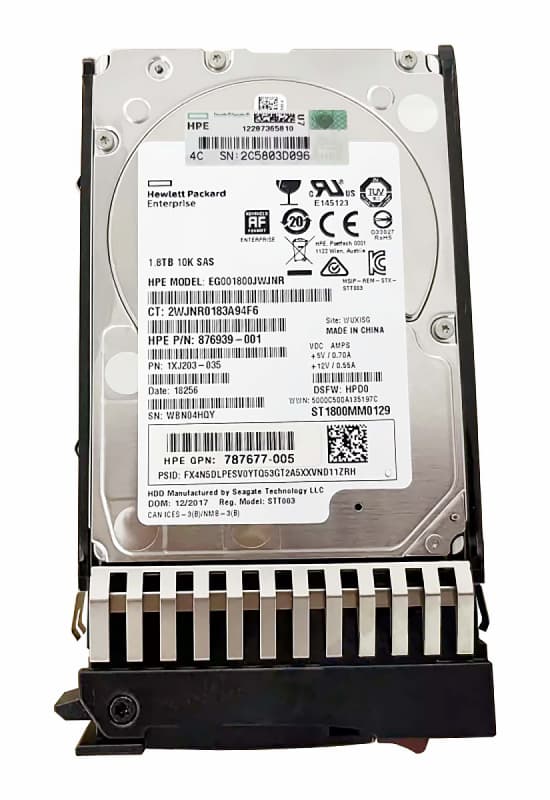 Жесткий диск HP 787649-001 1,8Tb MSA 10000 SAS 2,5" HDD