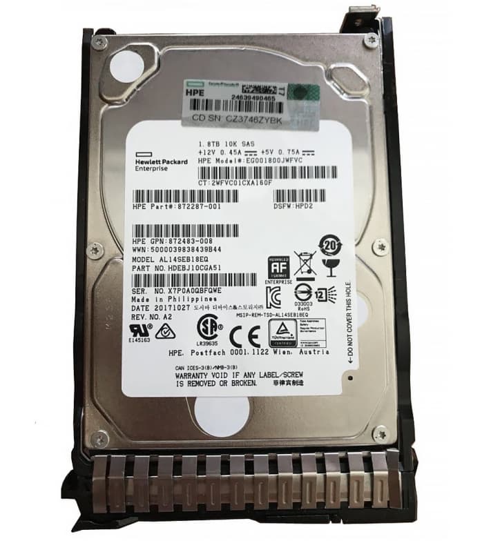 Жесткий диск HP EG001800JWFVC 1,8Tb SAS 2,5" HDD