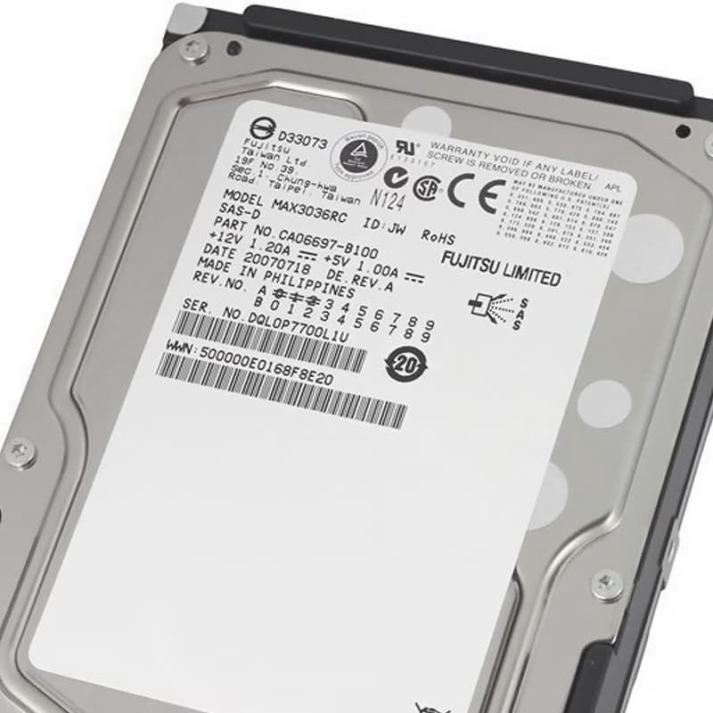 Жесткий диск Fujitsu MAX3036RC 36Gb  SAS 3,5" HDD