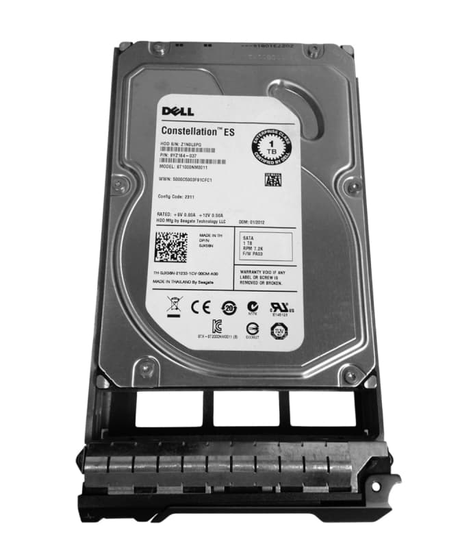 Жесткий диск Dell 9YZ164-037 1Tb SATAIII 3,5" HDD