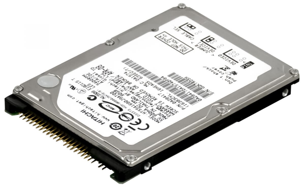 Жесткий диск Hitachi 487709-001 80Gb 5400 IDE 2,5" HDD