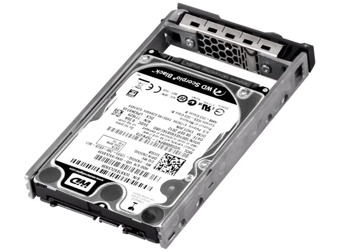 Жесткий диск Dell WD5000BPKT-75PK4T0 500Gb 7200 SATAII 2,5" HDD