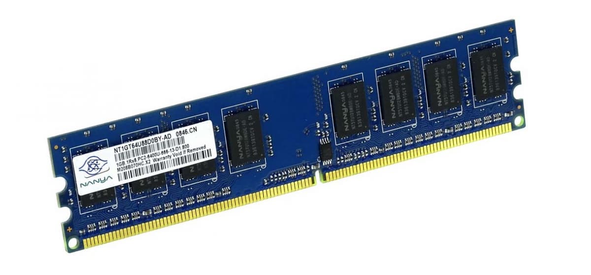 Оперативная память Nanya NT1GT64U88D0BY-AD DDRII 1Gb