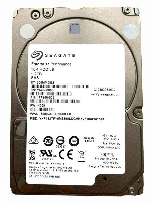 Жесткий диск Seagate 1FF200 1200Gb  SAS 2,5" HDD