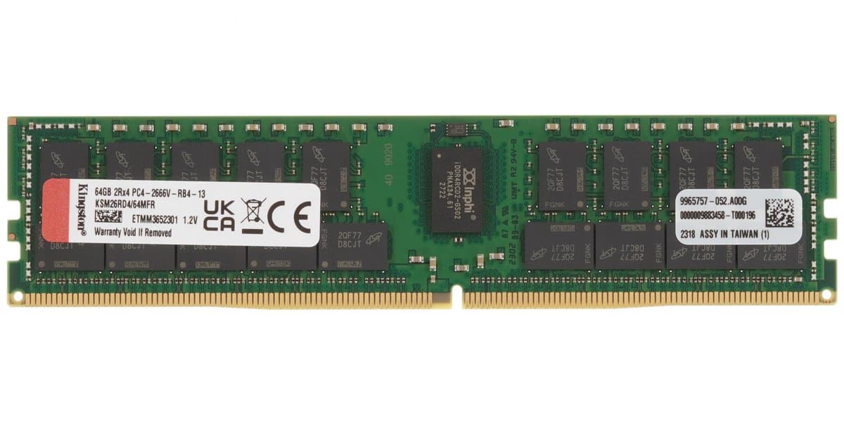  Kingston DDRIV 64Gb KSM26RD4/64MFR