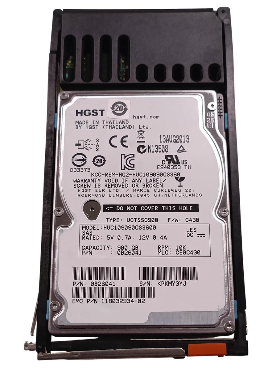 EMC 900Gb 10000 Fibre Channel 2.5" HDD