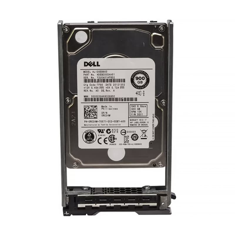 Жесткий диск Dell 0RC34W 900Gb  SAS 2,5" HDD