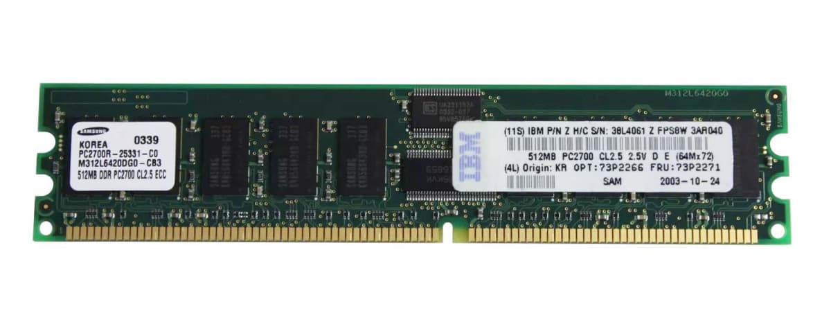 Оперативная память IBM 73P2271 DDR 512Mb