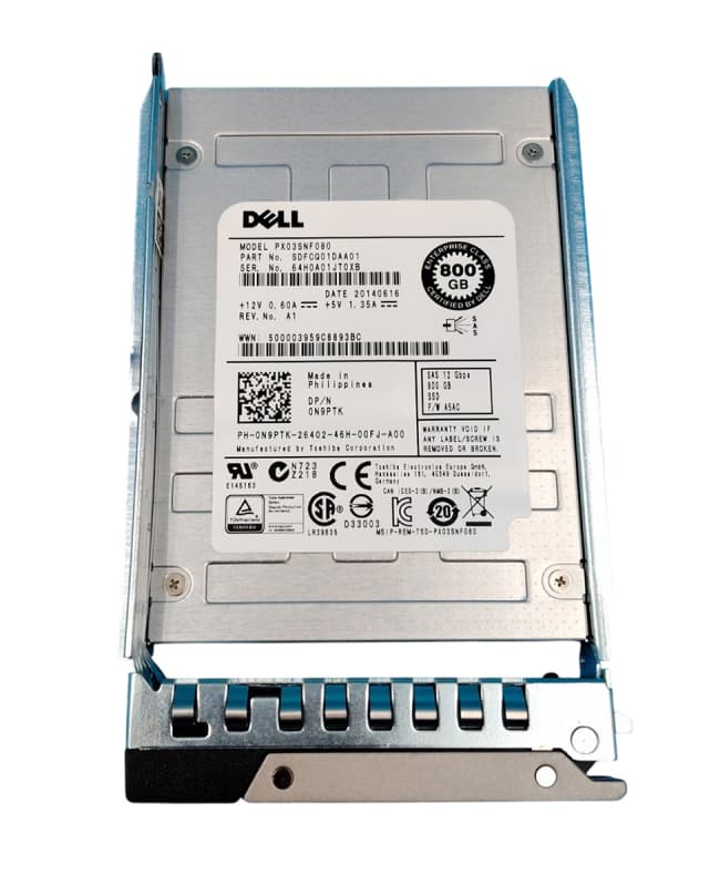 Жесткий диск Dell N9PTK 800Gb SAS 2,5" SSD