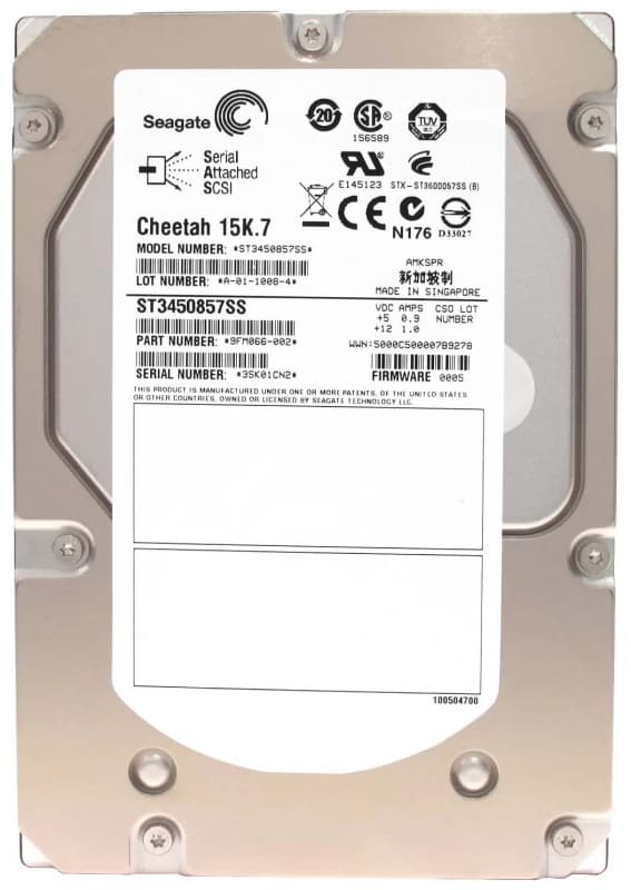 Жесткий диск Seagate ST3450857SS 450Gb  SAS 3,5" HDD