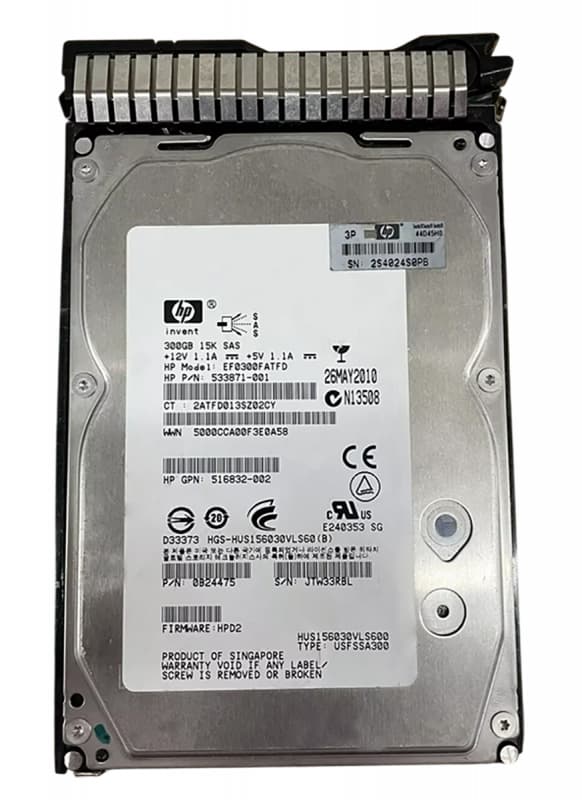 Жесткий диск HP 700937-001 300Gb 15000 SAS 3,5" HDD