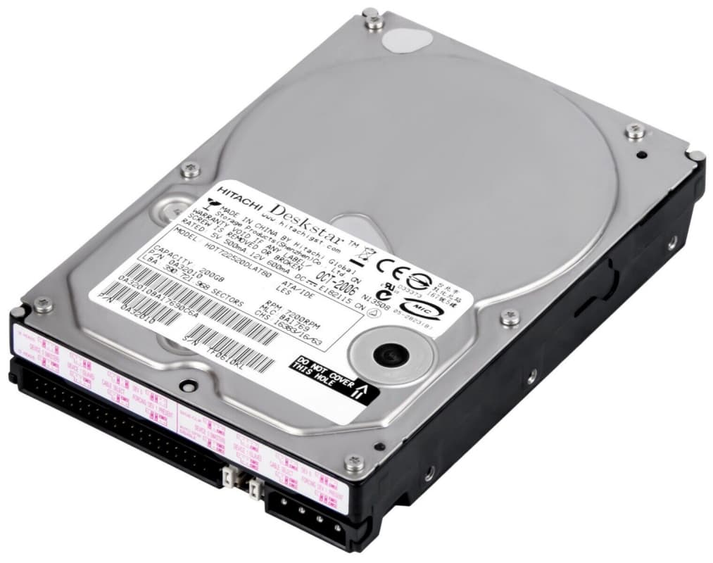 Жесткий диск Hitachi HDT722520DLAT80 200Gb 7200 IDE 3.5" HDD