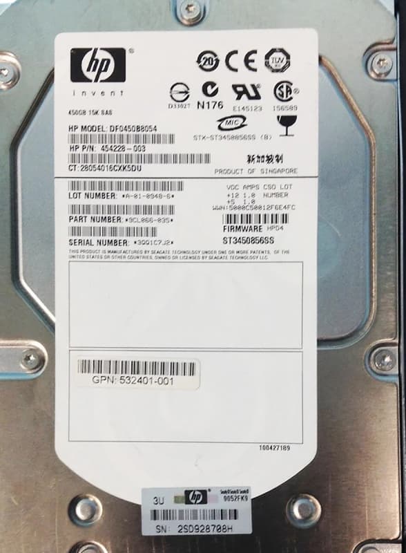 Жесткий диск HP 532401-001 450Gb  SAS 3,5" HDD