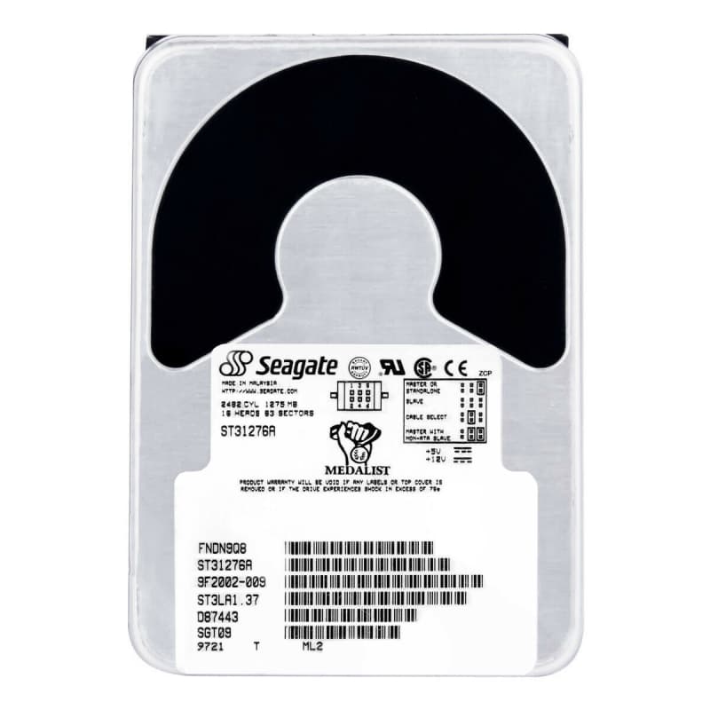 Жесткий диск Seagate 9F2002-303 1,27Gb 5400 IDE 3.5" HDD