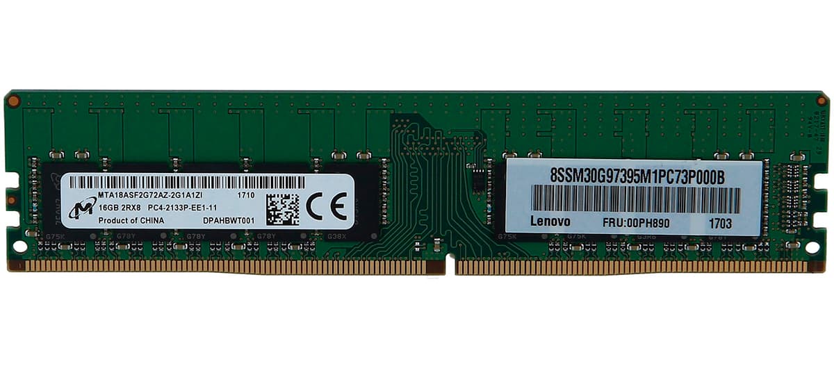 Оперативная память Lenovo 4X70G88332 DDRIV 16Gb